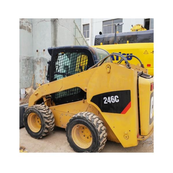 Buy cheap Used wheel Excavator good condition CAT246 reasonable price track from wholesalers