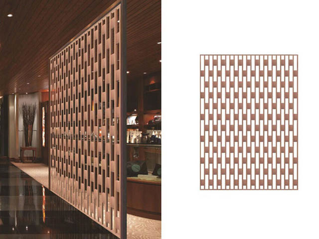 Black Stainless Steel Screen Panels For Column Cover/Cladding