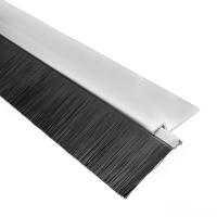 Buy cheap H Shape Aluminum Alloy Base Door Bottom Brush Strip Nylon Brush Weather product
