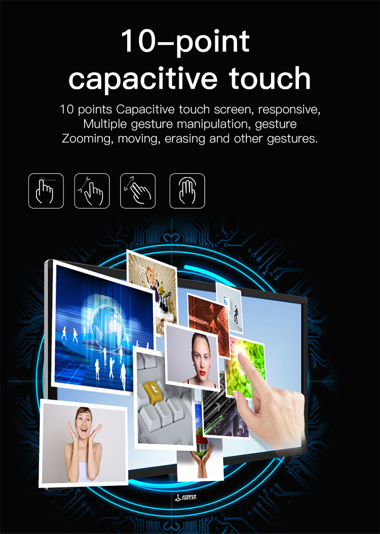 4G LTE Option RK3399 Wall Mounted POE Touchscreen Full HD 17.3 inch Android Tablet