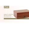 Buy cheap Piano Style Jewelry Organizer Box Mirror Foldable Book Shape Embossing from wholesalers