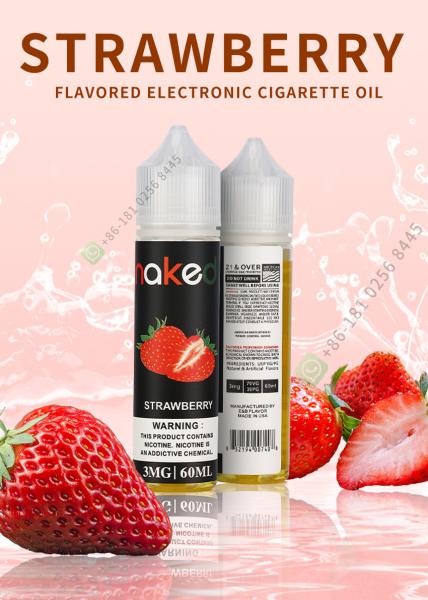 Buy cheap E-Liquid E-Juice High Quality Strawberry Flavor E-Cigarette Vaping Liquid 60ml Pure And Safe from wholesalers