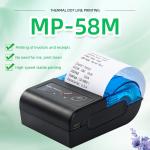Max. Resolution 384 Dots/line Mini Portable 58mm Wireless Thermal Printer for