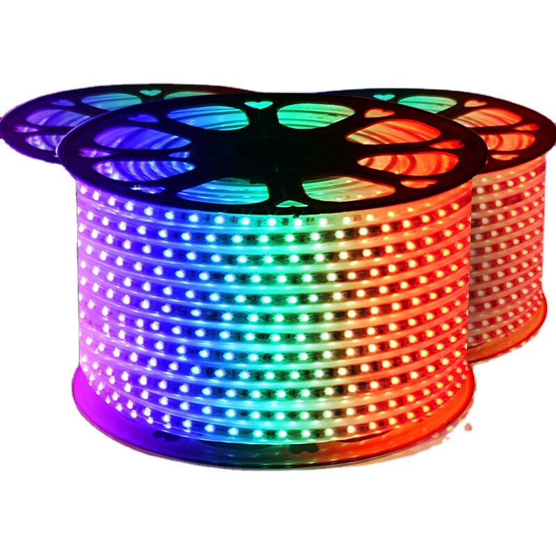 Alexa-Compatible WIFI LED Strip Lights Waterproof RGB 5050 SMD Smart Rope Lights With IP67 Rating Smartphone APP Control