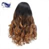 Buy cheap Unprocessed Virgin Brazilian Full Lace Wigs Human Hair Ombre Color from wholesalers