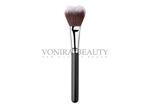 Buy cheap Heart Shape Private Label Makeup Brushes Beautiful Vegan Free Taklon Hair from wholesalers