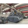 Buy cheap 27/24cbm Mechanical Clamshell Grab Hardox 500 Nm500 Material Customized from wholesalers
