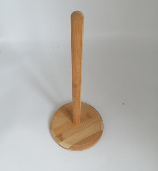 Buy cheap Lightweight Bamboo Kitchen Roll Holder Wood Countertop Paper Towel Stand 33x15cm from wholesalers