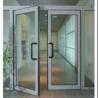 Buy cheap Tempered Glazed Aluminum Hinged Screen Doors Powder Coating from wholesalers