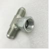 Buy cheap Male And Female Vacuum Jic CNC Hydraulic Hose Tee Fittings from wholesalers
