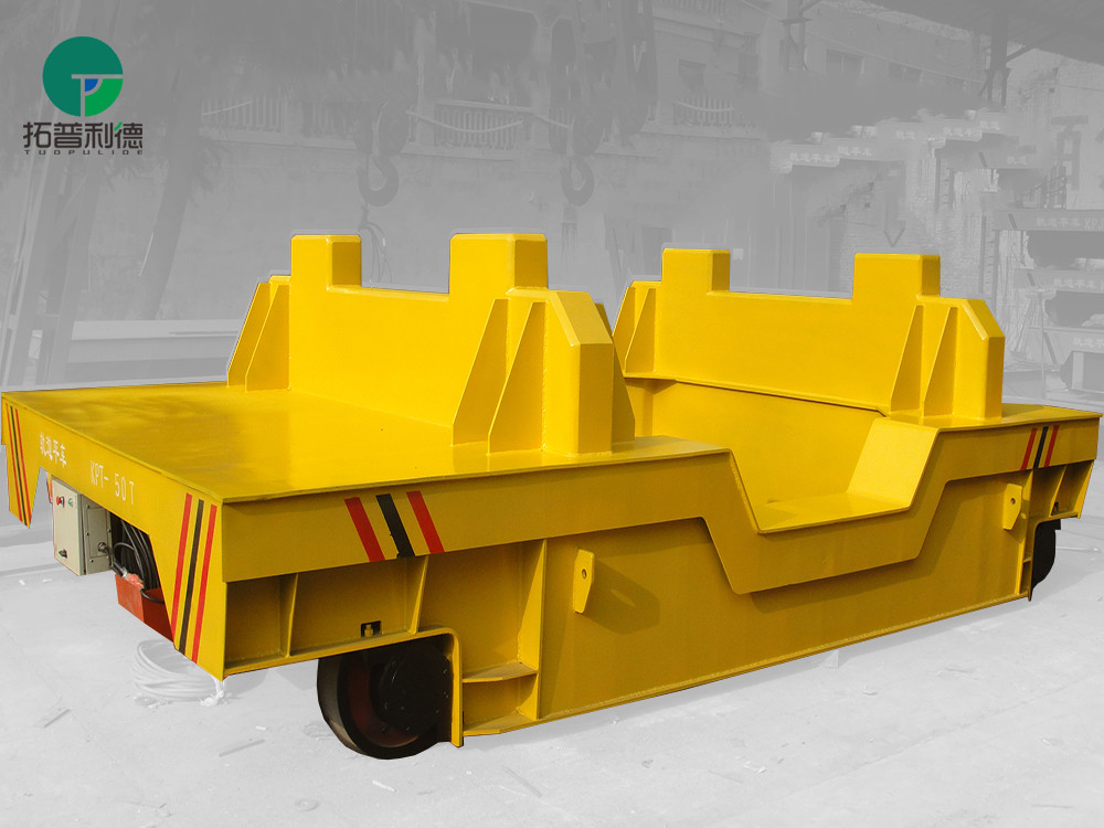 Explosion-Proof AC Powered Foundry Steel Ladle Transfer Vehicle Transport Carts for Ladle