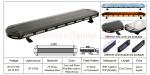 Amber DC12V 48'' Length 3W Led Full Length Low-Profile Lightbars, LYSBROER m