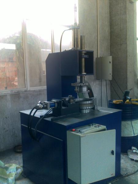 Buy cheap Aluminum Alloy Tube Shrinking Machine , End Cap Carbon Steel Shrink Tube Machine from wholesalers