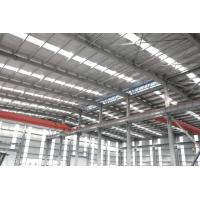 Buy cheap Corrugated / Sandwich Panel Steel Shed Construction With Windows Customizable product