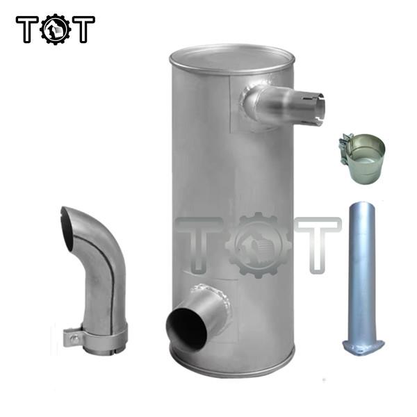 Buy cheap ISO9001 E320 S6K erpillar Muffler Hollow Throat U Screw Bulldozer Muffler from wholesalers