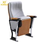 Upholstered Foldable Auditorium Theater Seating With Writing Pad for Conference