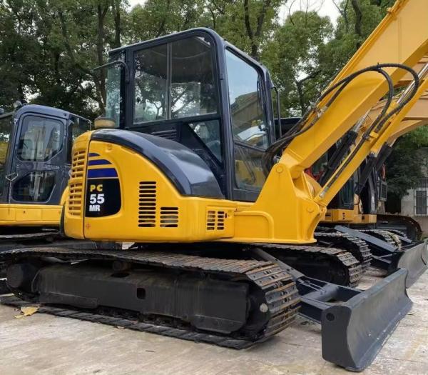 Buy cheap PC55MR Small Crawler Excavator 5500kgs Used Crawler Hydraulic Excavator from wholesalers
