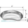 Buy cheap 8" Stainless Steel Kidney Tray, Kidney Shaped Emesis Basin, Dental Lab Instruments Surgical Trays, Metal Kidney from wholesalers