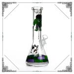 The Hulk Glass Smoking Water Pipe Beaker Bong Ingot Ice Catcher Bongs Hookah