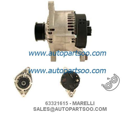 Buy cheap 63321367 63321615 - MARELLI Alternator 12V 65A Alternadores from wholesalers