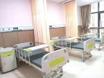 ABS Manual Crank Adjustable Medical Care Bed Self Lubricating Hospital Nursing