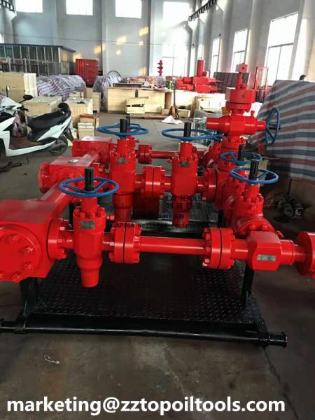 Buy cheap Oil Gas Drilling Wellhead Choke Kill Manifold High Pressure from wholesalers