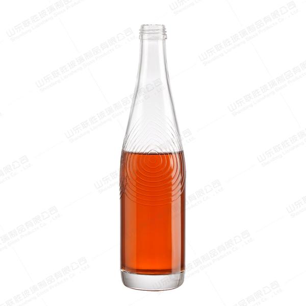 Buy cheap ODM 1.2kg Glass Wine Bottle Stopper 750ml With Cork Top Craft from wholesalers