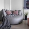Buy cheap Detachable Custom Sofa Bed Italy Round Large Grey Black Cowhide Sofa Bed Furniture from wholesalers