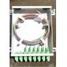 Buy cheap Indoor Wall Mounted Fiber Optic Distribution Box for 8F Duplex LC FTTX Networks from wholesalers