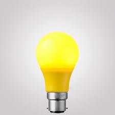 Buy cheap Yellow Plastic Cover LED Bulb Lighting with 3W-20W, 580nm, 80-98Ra, 50000 Hours from wholesalers
