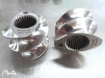 125 Screw Elements For Silica Twin Screw Extruder