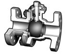 Durable Stainless Steel Ball Float Valve Flanged ASTM A216 WCB