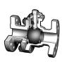 Buy cheap Durable Stainless Steel Ball Float Valve Flanged ASTM A216 WCB from wholesalers