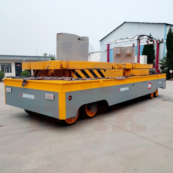 Battery Powered Heavy Duty Industrial Transfer Cart 50 Tons Electromagnetic