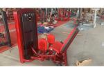 Red Commercial Grade Gym Equipment Hip Abduction Machine