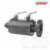 Buy cheap DN50 DBB Forging Carbon Steel Ball Valve High Pressure Double Block Double Bleed Ball Valve DBB Double Ball Valve 2" from wholesalers