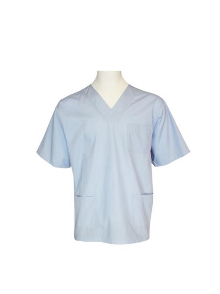 Buy cheap 180 GSM Polyester 65% Cotton 35% Medical Uniform Scrubs V Collar With 3 Pockets from wholesalers