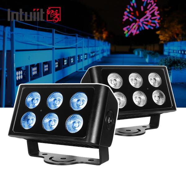 Buy cheap Building Facades 6x5W IP65 LED Architectural Decorative Light Narrow Beam Lamp Square Outdoor Spotlight Floodlight from wholesalers