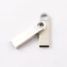 Buy cheap 4GB 8GB 16GB Metal USB Flash Drive Laser Logo 2.0 Silver USB Memory Stick from wholesalers