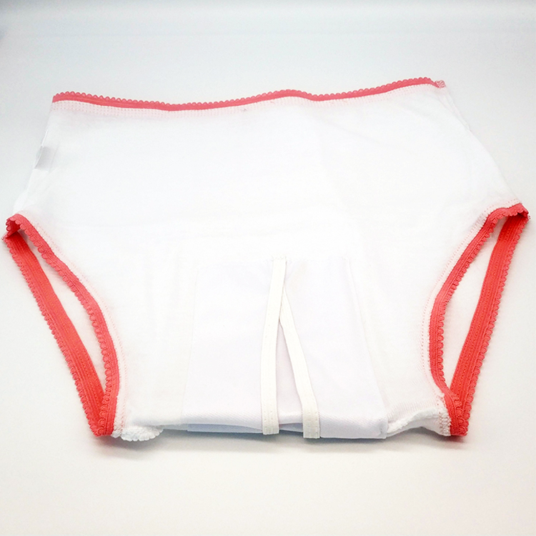 100% Cotton Washable and Reusable Protective Brief Insertion Pocket Incontinent Pants