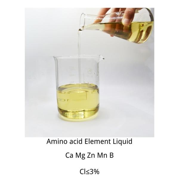 Soluble In Water Amino Acid Fortified With Amino Acid Chelated Ca ≥30g/L for