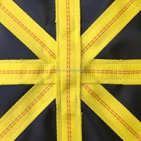 Buy cheap 18oz PVC Vinyl Tarpaulin PVC Snow Removal Tarp With Straps For Construction Site product