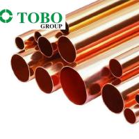 Buy cheap C11000 C10200 C12200 copper pipes/ copper tube/ copper sheets product