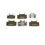 Ear Lock 304 Stainless Steel Banding Buckle Heat Resistant Metal Strap Buckle 1