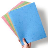 Buy cheap Flat Texture Leather Grain Stationary A4 Binding Paper product
