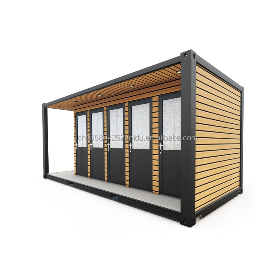 Modern Expandable Steel Frame Portable Prefabricated Container House with Bedrooms for Outdoor Made of Sandwich Panel