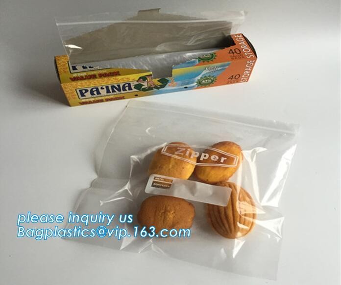 packing clear bag LDPE transparent custom printed zipper bags plastic k bag, transparent custom printed zip
