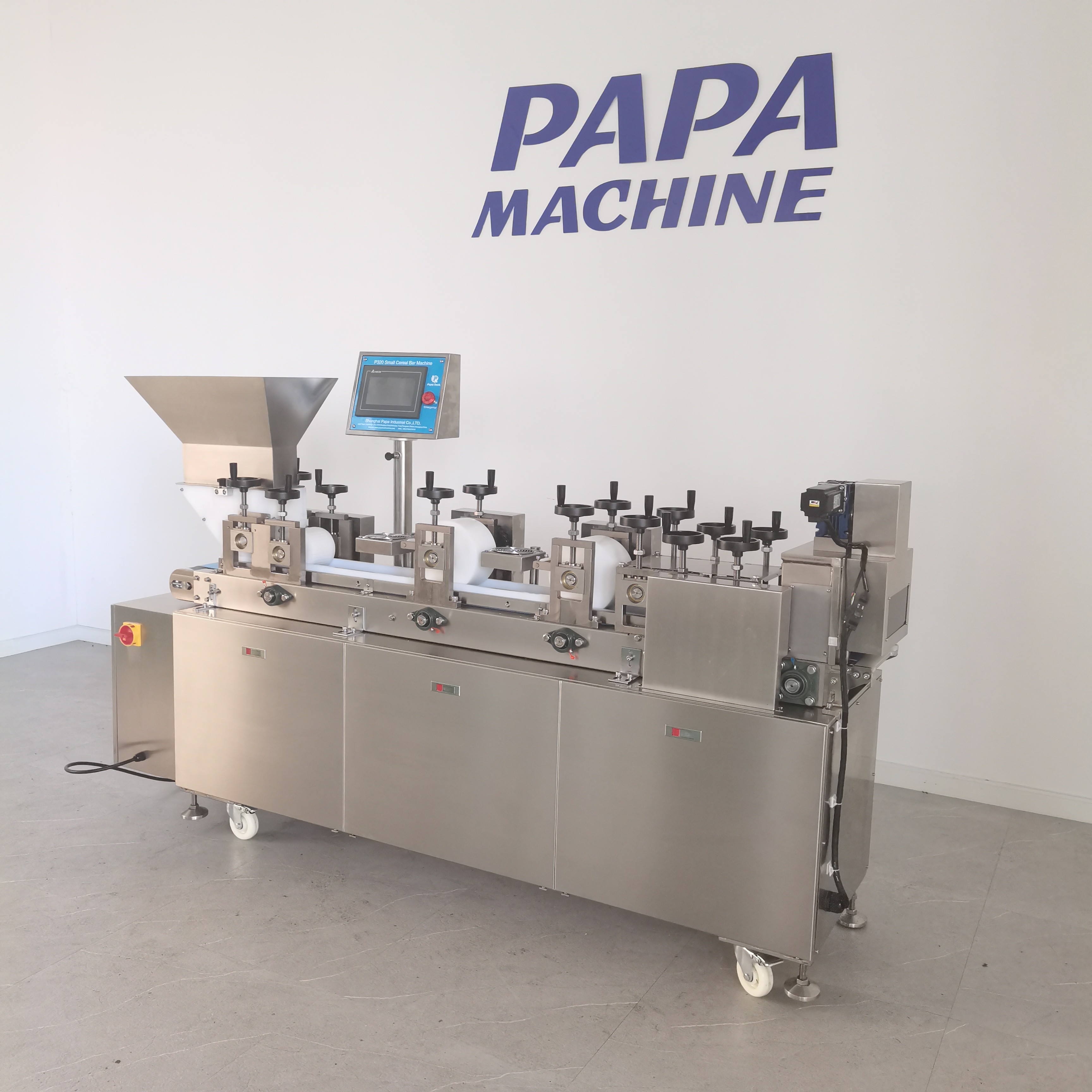 Papa small P320 sesame peanut candy cutter caramel treats machine
