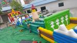 Commercial Outdoor Inflatable Obstacle Course Challenges Adult Inflatable