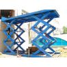 Buy cheap SANTO Stationary Hydraulic 3 Ton Scissor Lift 5.5KW Electric Lift For Construction from wholesalers